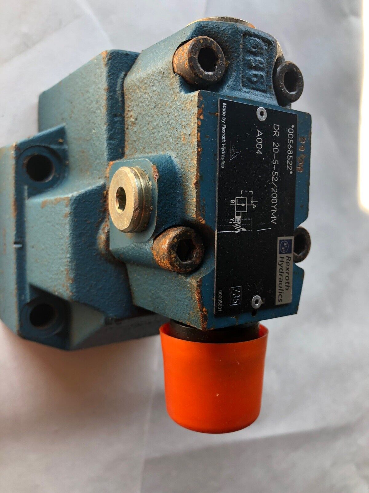 New Rexroth Dr 20-5-52/200Ymv A004 Hydraulic Valve 00568522 A004,Ap