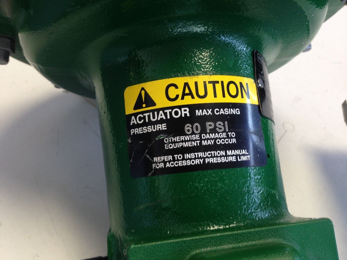 Fisher 10522 Diaphragm Rotary Actuator,31121 Cke Tc3 2,Size 20,90* Rotation,Ao