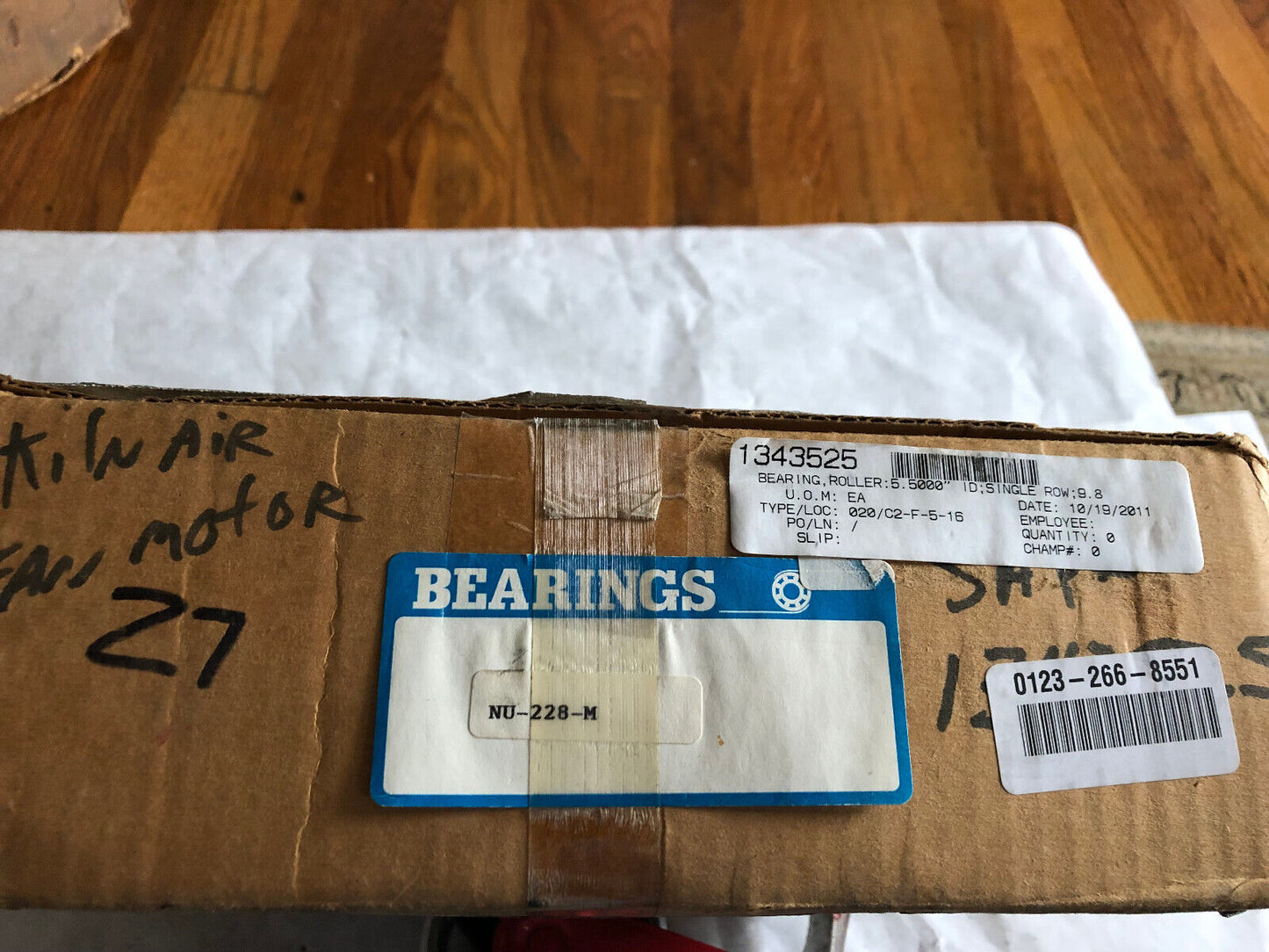 New Skf Nu-228-M Roller Bearing Skf Ppl W24,2Nu28,Nu225 Germany,Skf Nu 228 M ,Bt