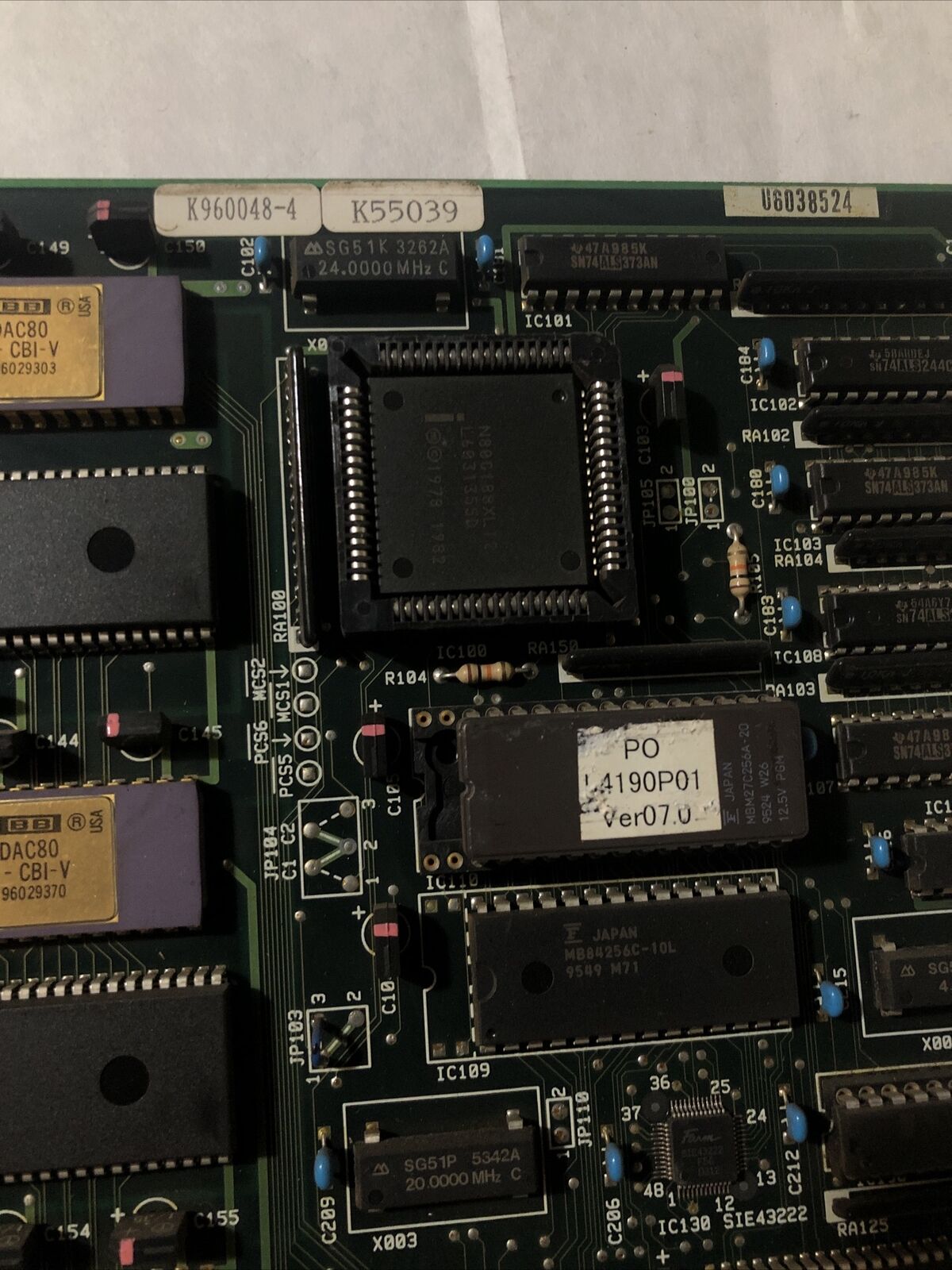 Osacom L4500s Robotic Controller Cpu Board Osacom L4500s02,K960048-4,K55039,Bl