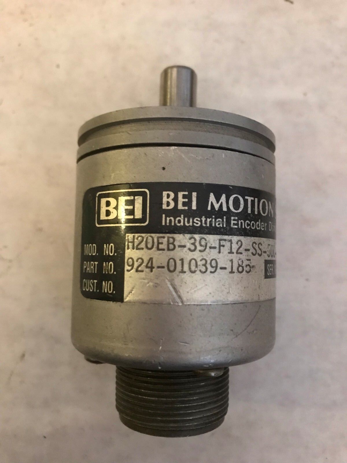 Bei Motion Systems H20eb-39-F12-Ss-500 Rotary Encoder, Ek