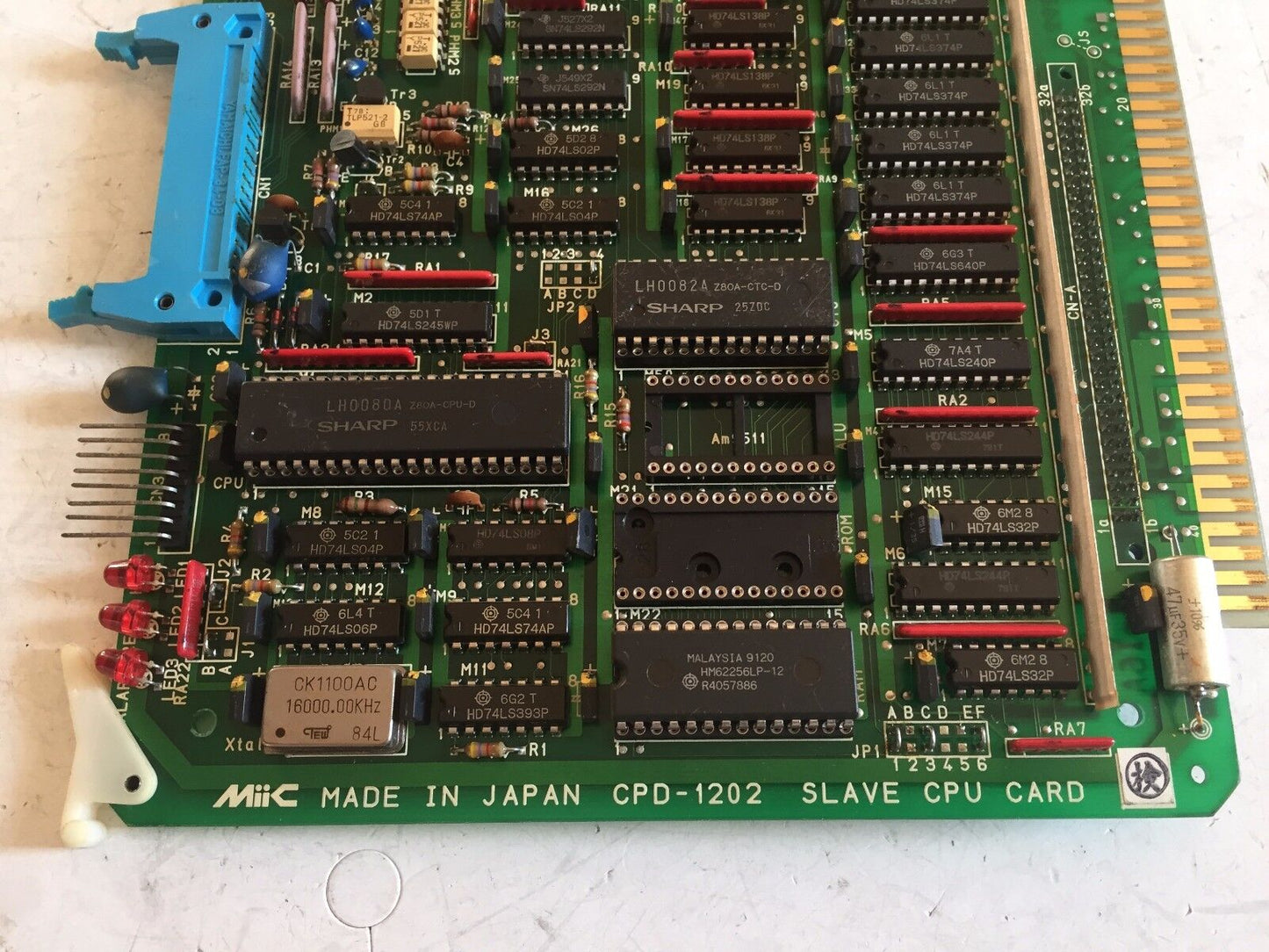 Miic Cpd-1202 Slave Cpu Card Pcb ,Ss