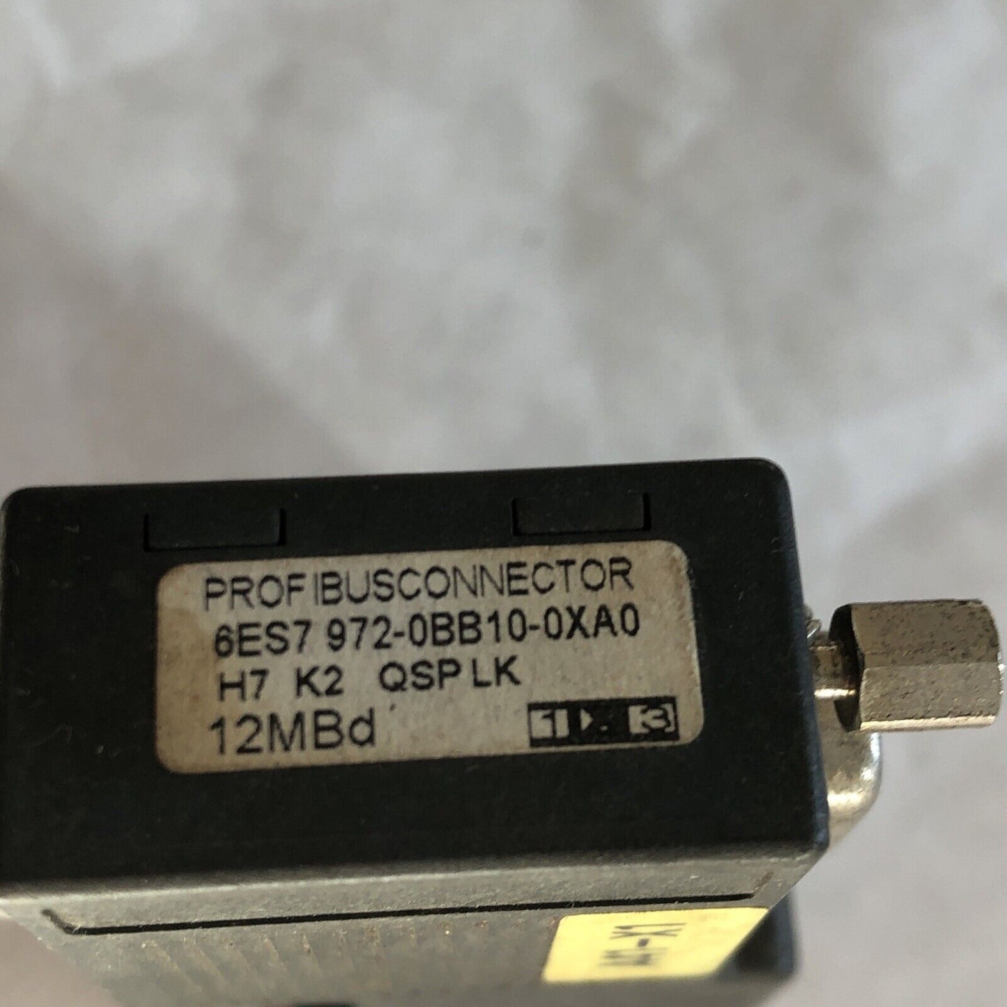 Siemens 6Es7 972-0Bb10-0Xa0 Profibus Connector,12Mbaud E-Stand,6Es7 972 0Bb,Ea