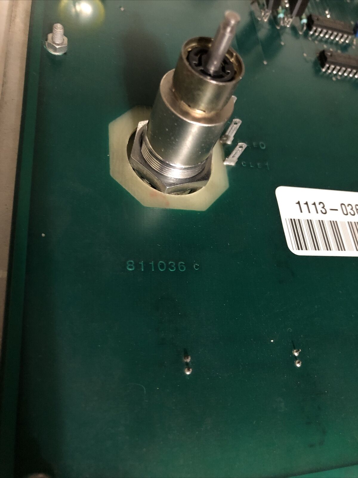 Charmilles Robocut Cnc Operator Panel Charmilles 811036 C,814086,853478 A,Fk
