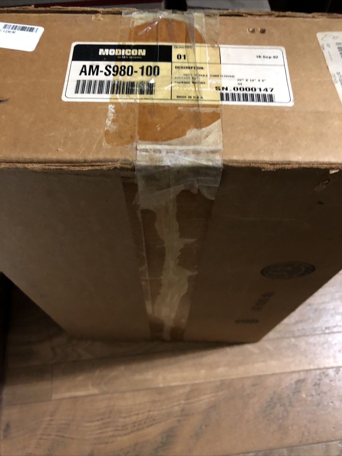 New Modicon Am-S980-100,As-S980-100,Aeg S980, Map 3.0 Network Interface,Aw,Df
