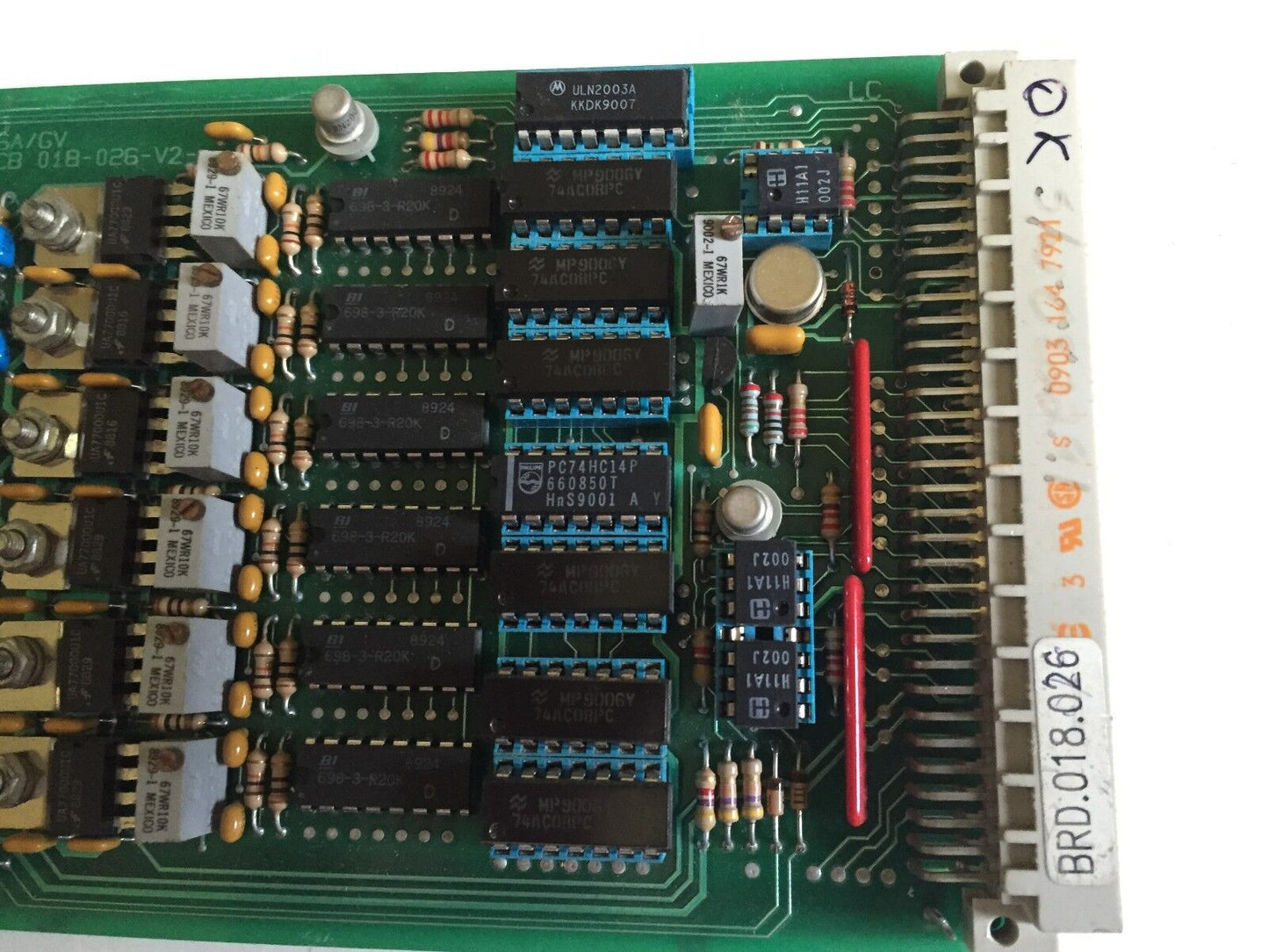 Esa Brd.018.026,Analog N,Esa/Gv Pcb.018-026-V2, Pcb Board,Enc Test,Sr