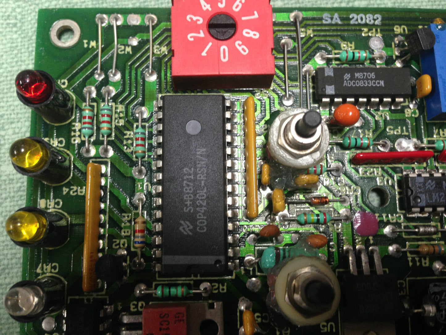Lamarche Sa 2082, Uticor Sa 2082 Pc1135 Rev A Circuit Board,Fj