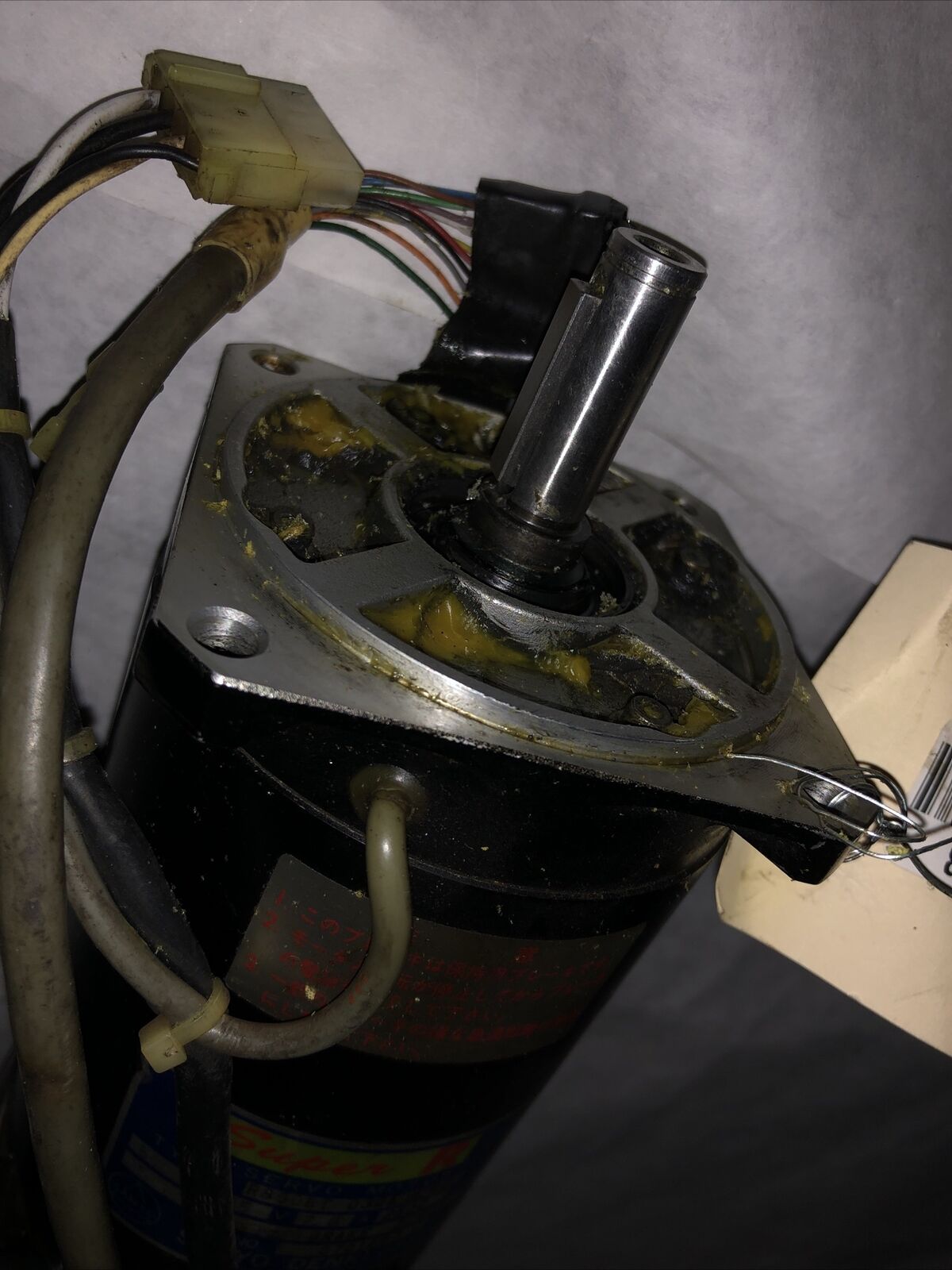 Sanyo Denki R850bt-032E L7z Dc Servo Motor,E680500c04 Encoder,R8g0bt,R850bt,Bh