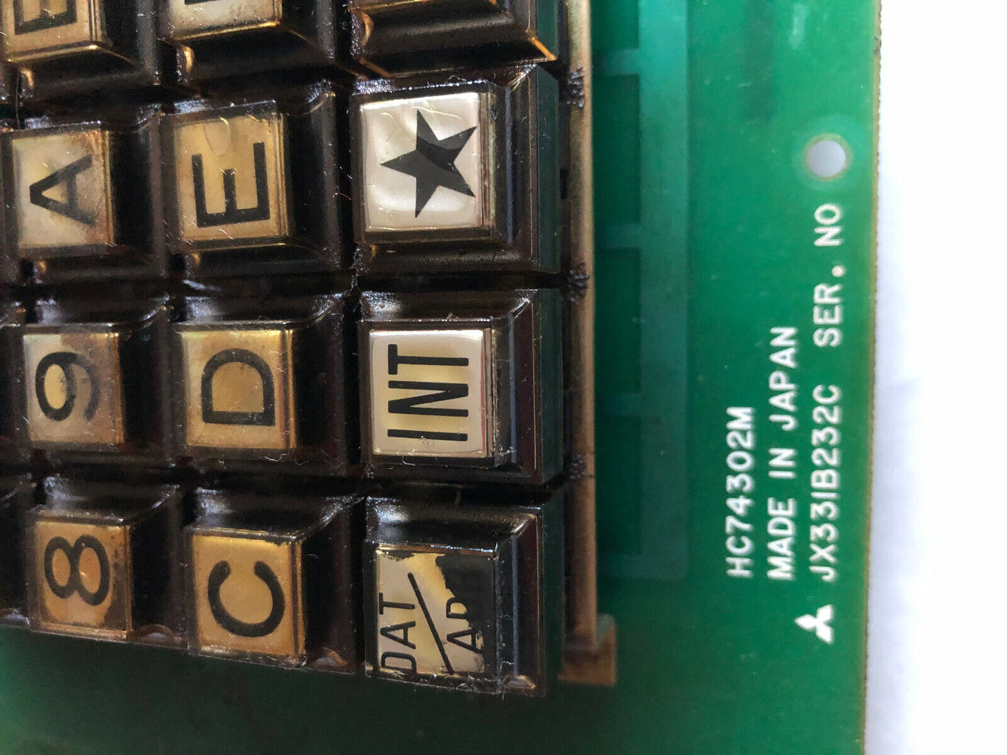 Okuma & Howa Mitsubish Keyboard Hc74302m,Jx331b232c Jx331b23ic,Hc74292m,En
