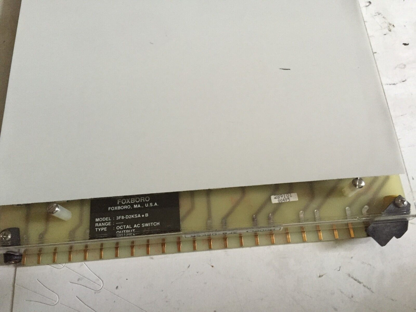 Foxboro 3F8-D2ksa Octal Ac Switch,3F8-D2ksa*B,T71x71,A2049gr H,3F8-D2ksa*8,Ag