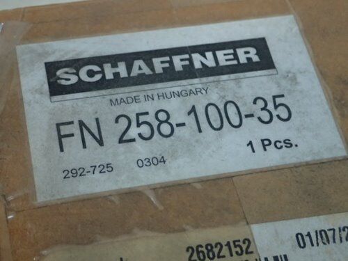 New Schaffner Fn 258-100-35 Line Filter,Aj