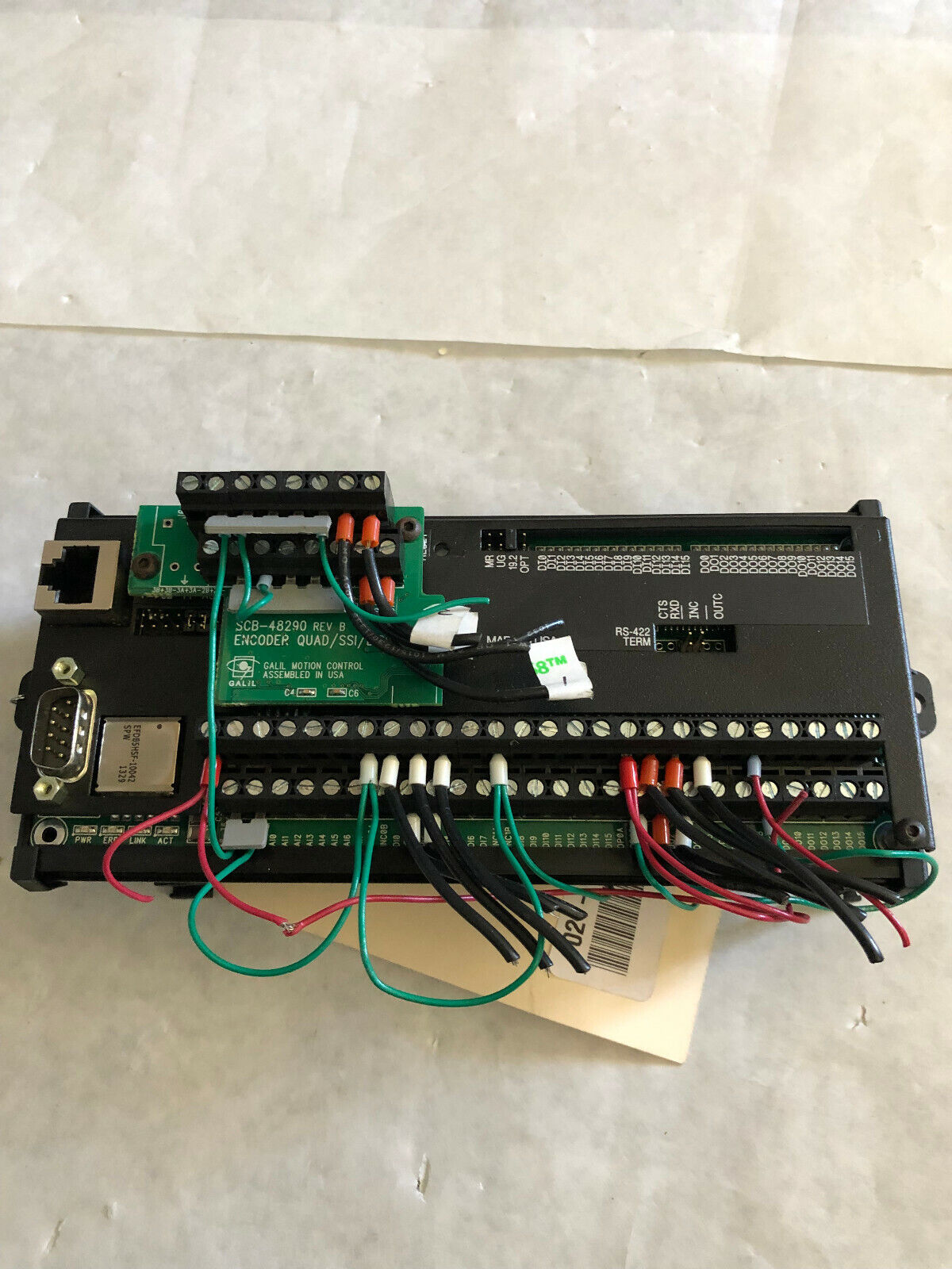 Gail Motion Control Rio-47202 Plc,Ri0-47202,Scb-48290 Encoder Quad/Ssi/Biss,So