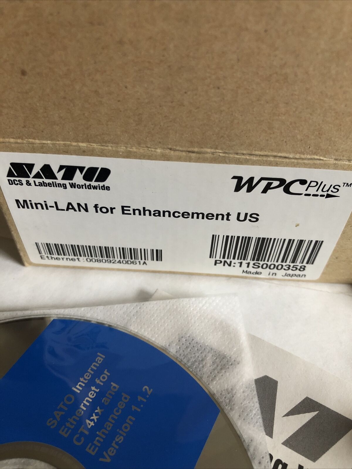 Nib Sato Tk041118,Px02281xa,11S000358, 67Nu Mini-Lan Pcb Board Wpc Plus,Cx,Dj