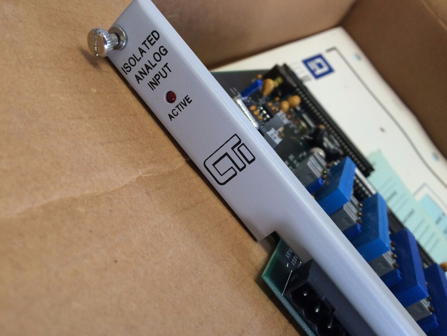 New Cti 2550 Plc Isolated Analog Input Module 901B 2550 Rev B.0,Cv