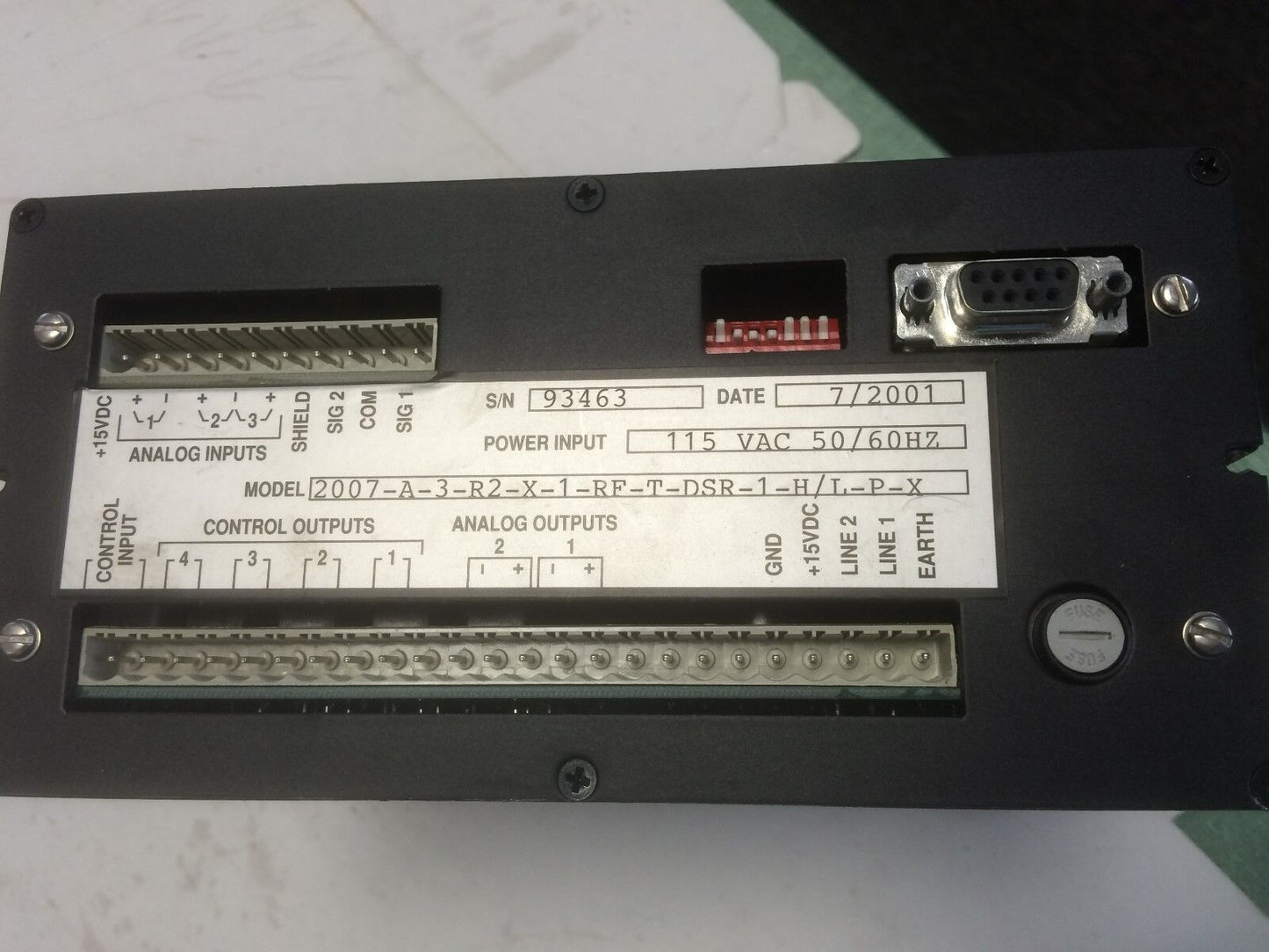 Hoffer Flowstar Flow Hyperterminal,2007-A-3-R2-X-1-Rf-T-Dsr-1-H/L-P-X,Dj