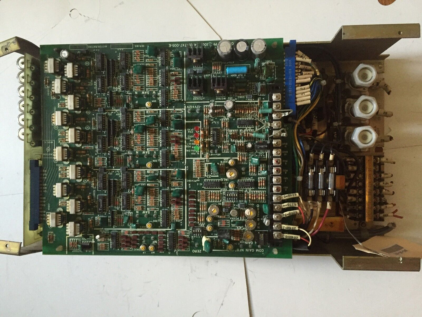 Okuma Pps-60C,Pdt25104c,E4809-747-005-E, Th 604 A Ac100v Servo Drive,Bs