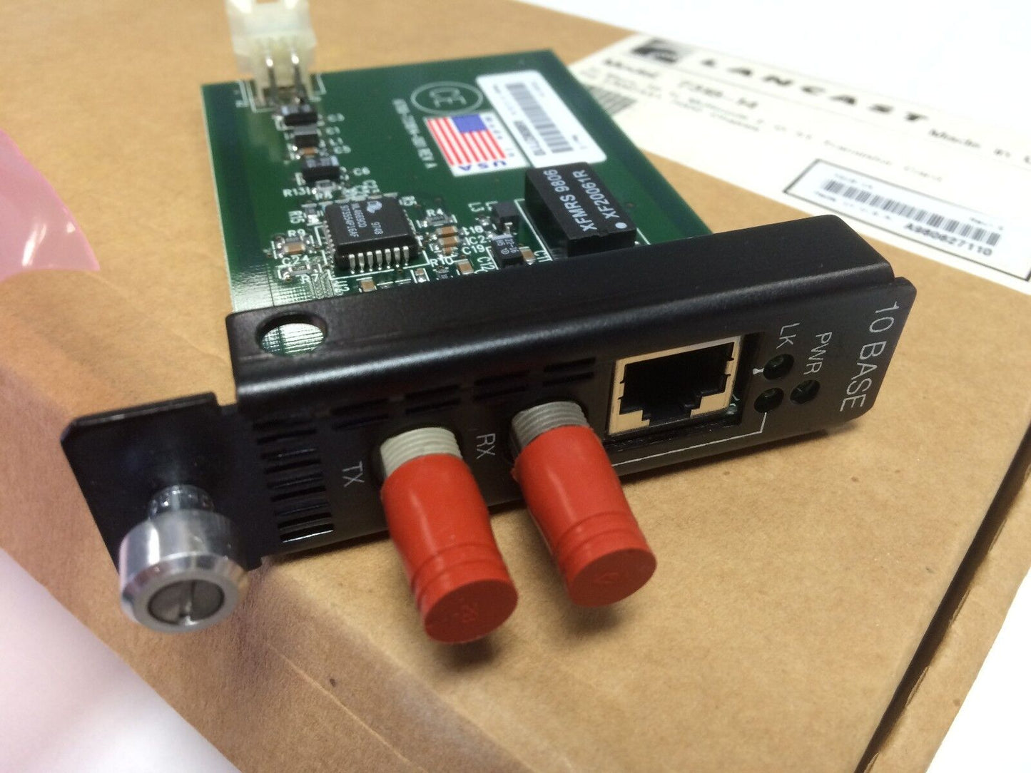 New Lancast 6700-731814-001 T,10 Base 10Mbps Tp To Multimode Sc 7318-14,Bp