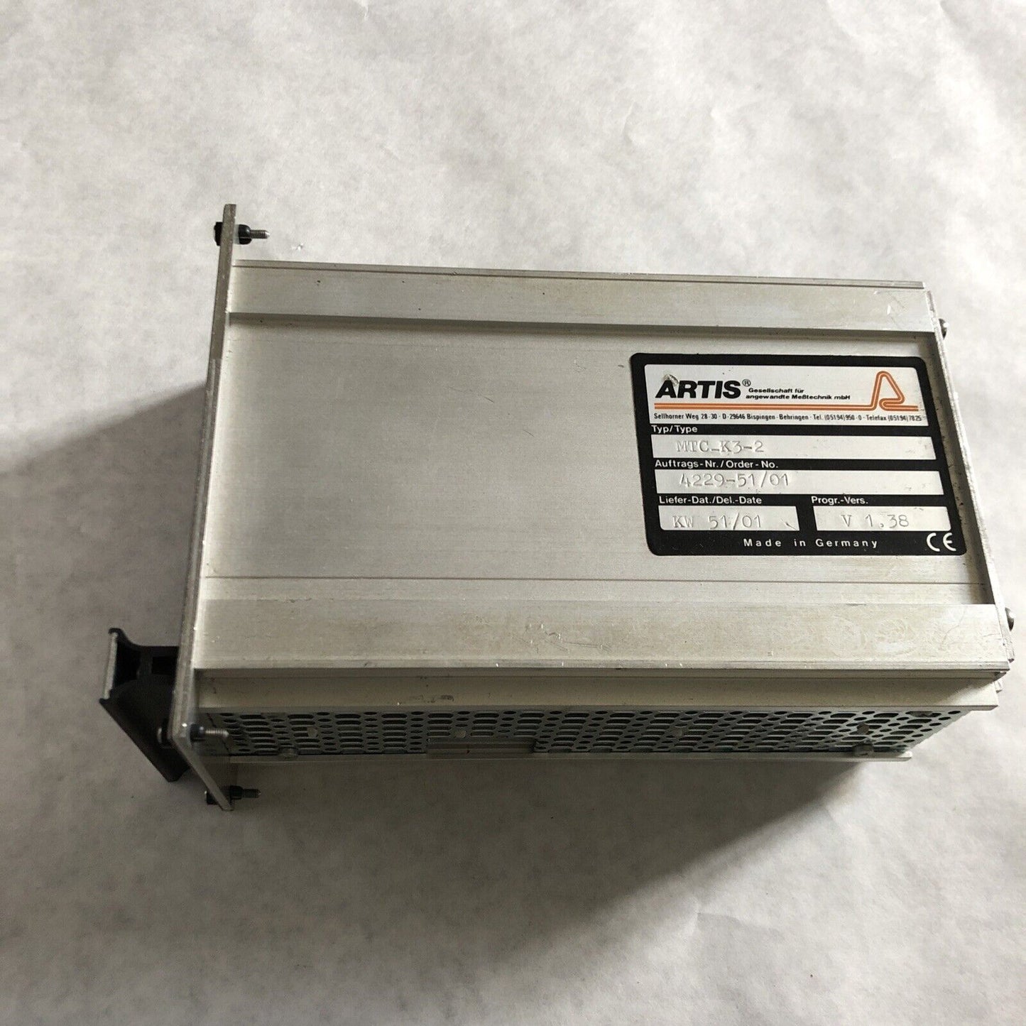 Artis Mtc-K3-2 Mtc Monitering Module Mtc,Eg