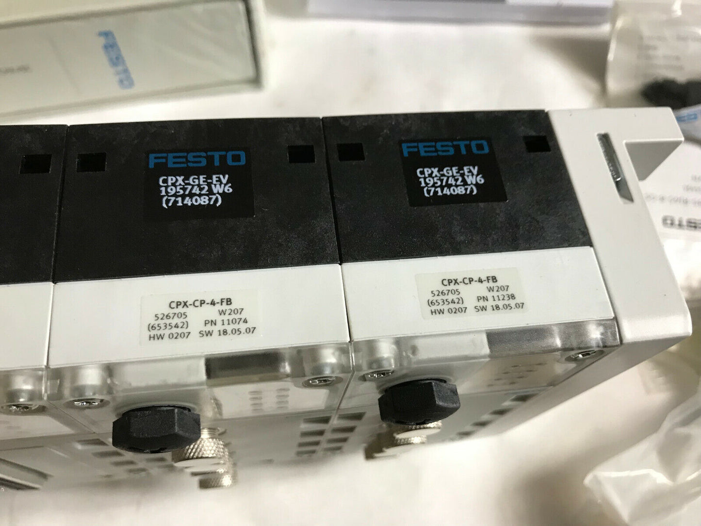Festo 50E-T03ghsybt18t18-Z-E+N Valve Terminal Cpx 0025037100 Cpx-Geevs 529041,Aj