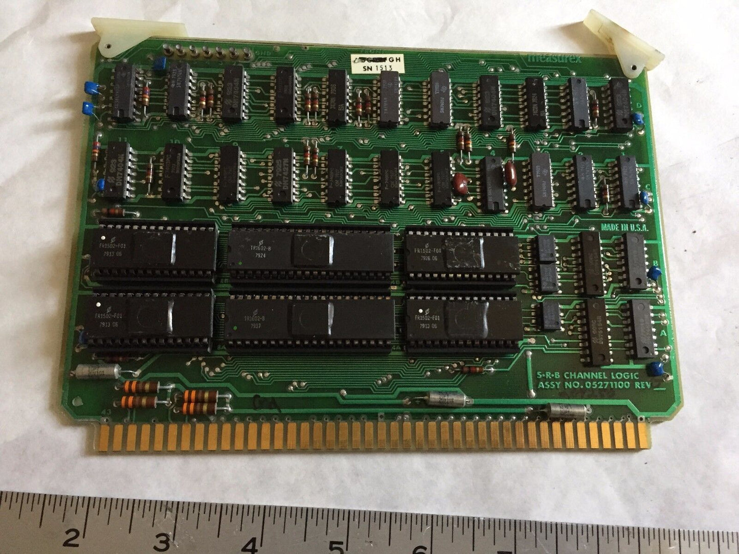 Measurex 05271100 Honeywell Pc Board Srb Channel Logic,Bx