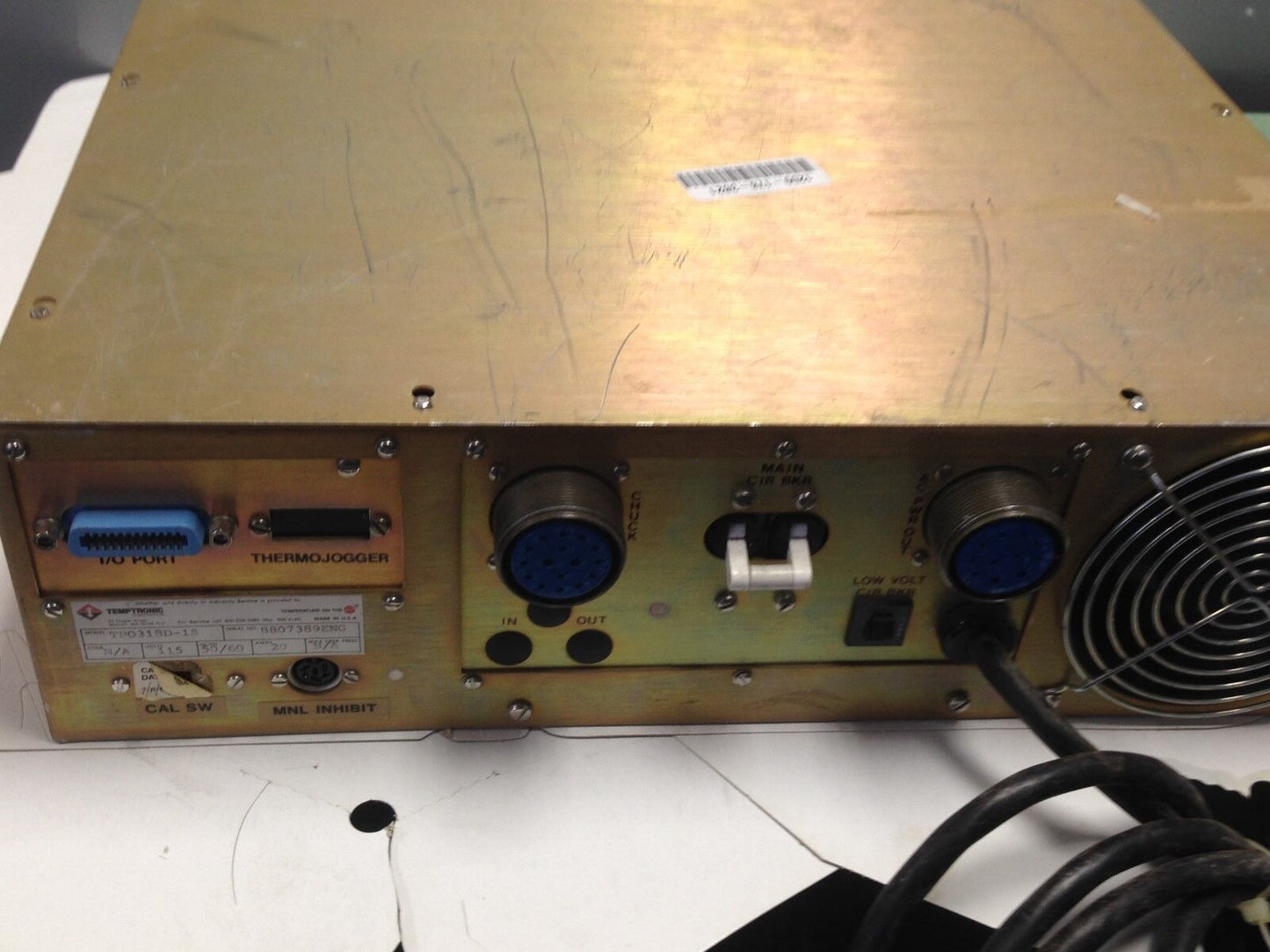 Temptronic Tp0318d-1S Thermal Inducing Controller, Tpo318d-1S, 115 Vac,Db