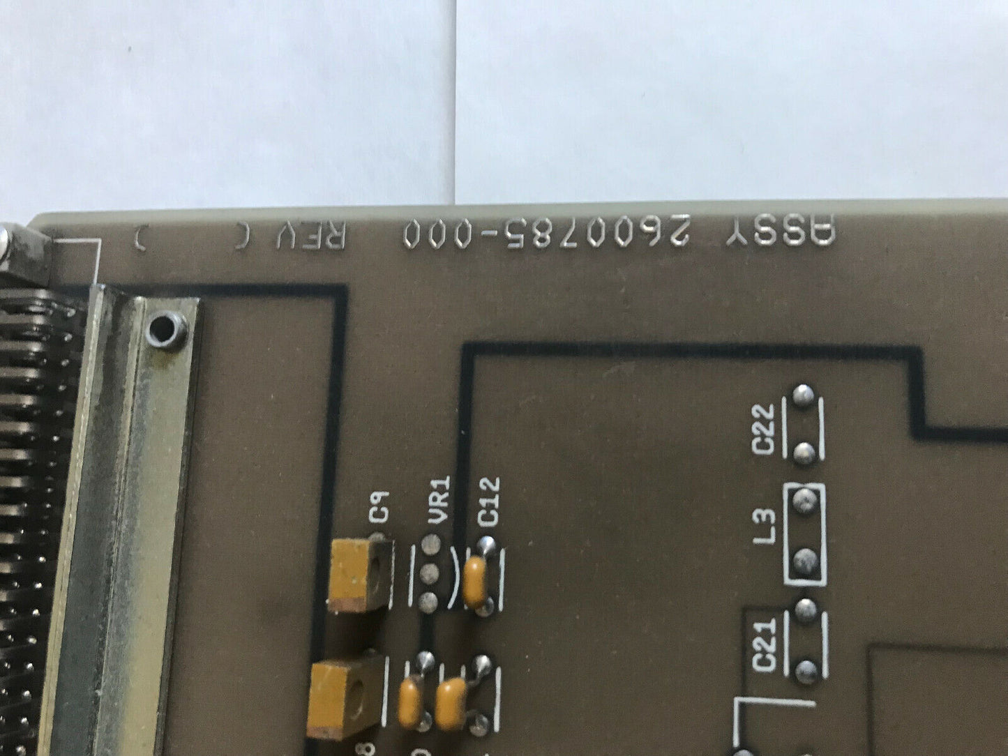 Texas Instruments Assy 2600785-000 Schem 2600783 Mfg,Seimens 560-2127,Sd,Ee