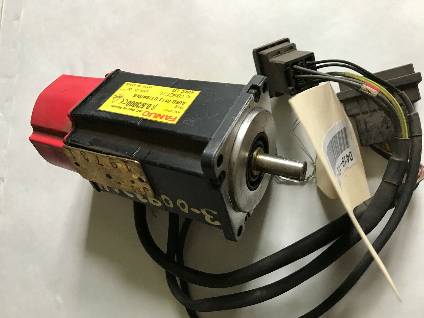 Fanuc A06b-0113-B175#7008 Ac Servo Motor49v, 2.8A, 3000Rpm,Fanuc B 0.5/3000,Sk
