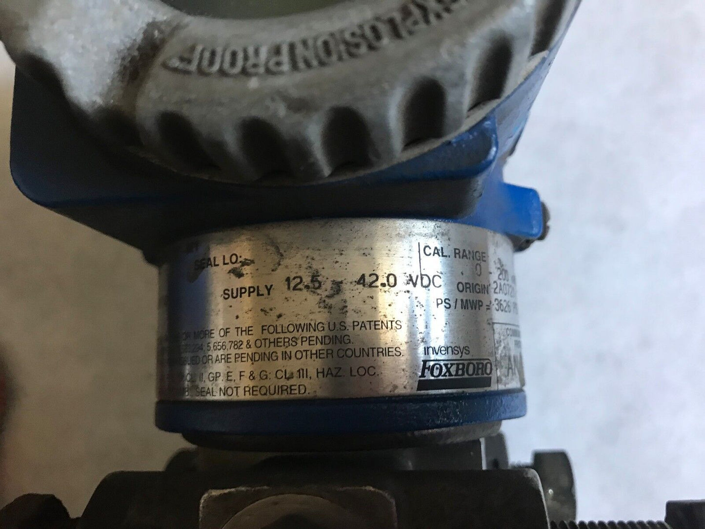 Lot 2 Foxboro Idp10-A20b21f-M1 Pressure Transmitter,Idp10-A20821f-M1 ,Ei