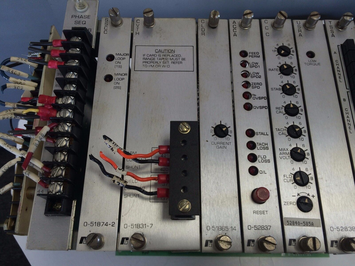 Used Reliance Electric 0-51874-2,0-51831-7,0-56865-14,0-52838,0-52839,0-52837,Ct