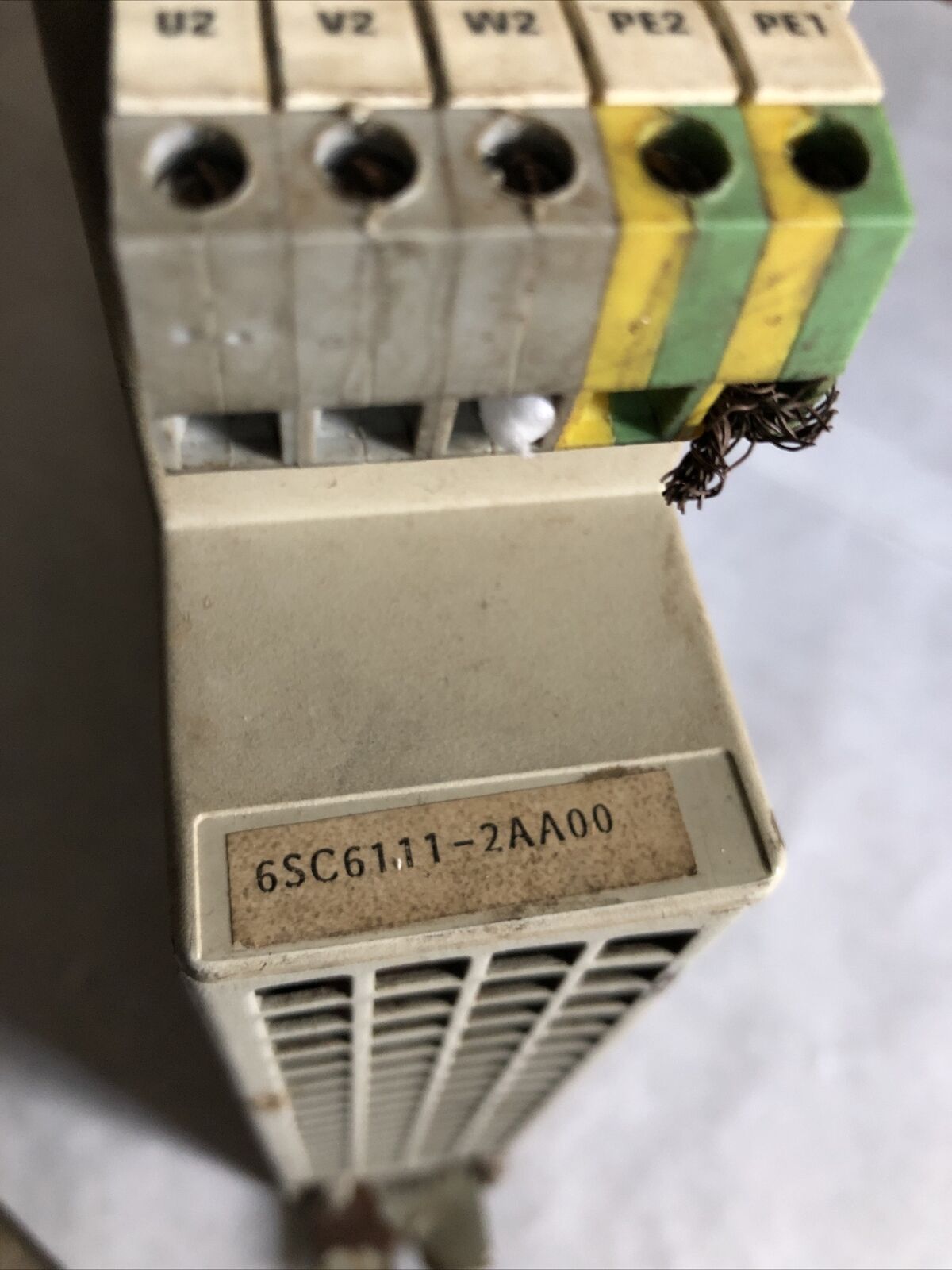 Siemens 6Sc6111-2Aa00,6Sc61112aa00 Drive 12Amp Simodrive Resistor Pack,Bd