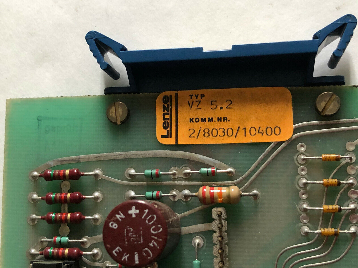 Lenze Vz52,Lenze Vz 5.2,2/8030/10400 Elektronishe Board Vz5.2-S0 Vz5.2-So,Di