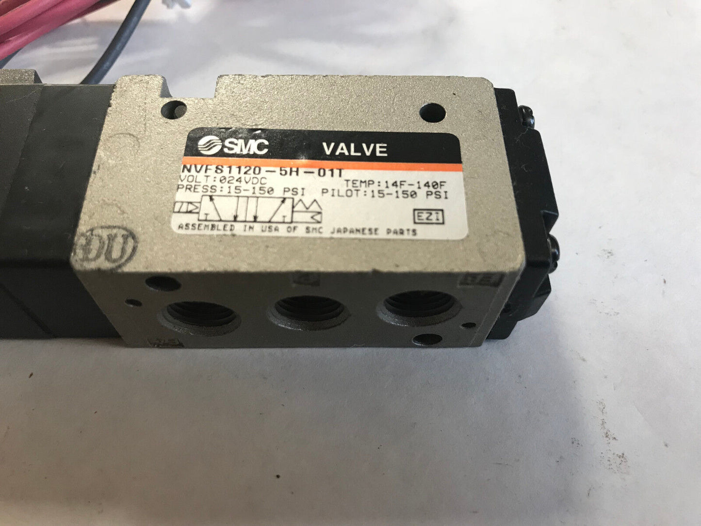 New Smc Nvfs1120-5H-01T,Smc 15-150Psi Dc21-26V Solenoid Valve,Nvf81120-5H-01T,Sa