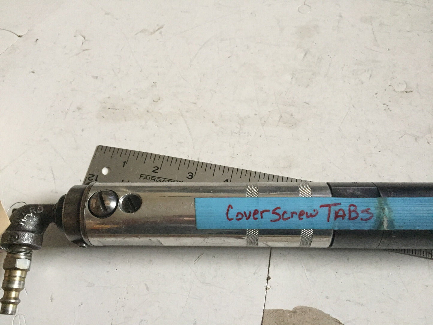 Cleco 35Nal7k Inline Nutrunner, 3/8"Drive,Ct