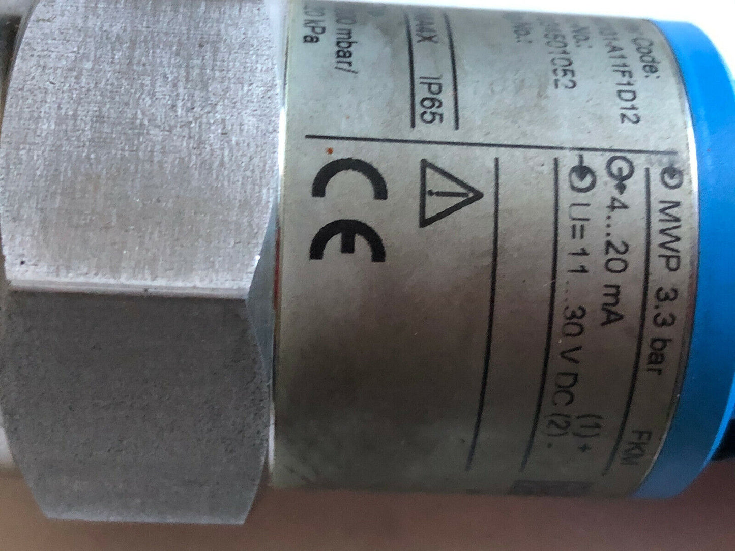 Endress Hauser Pmc131-A11f1d12 Cerabar T Pressure Transmitter,G 1/2 1.4301,S1,Ek