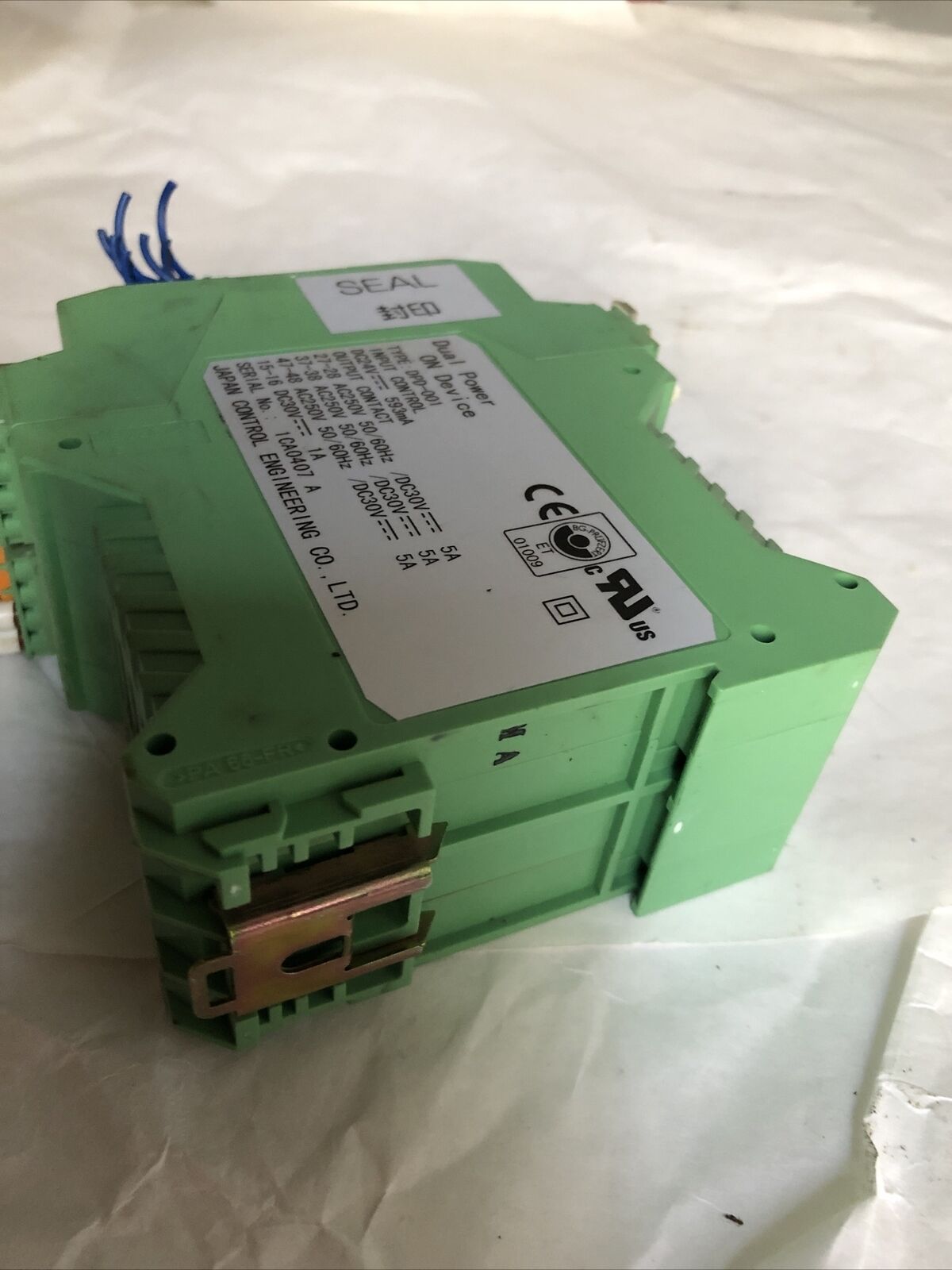 Japan Control Dpd-001 Dual Power On Device,Jce Dpd-001,X-Bus-Y,24 Vdc,Fg