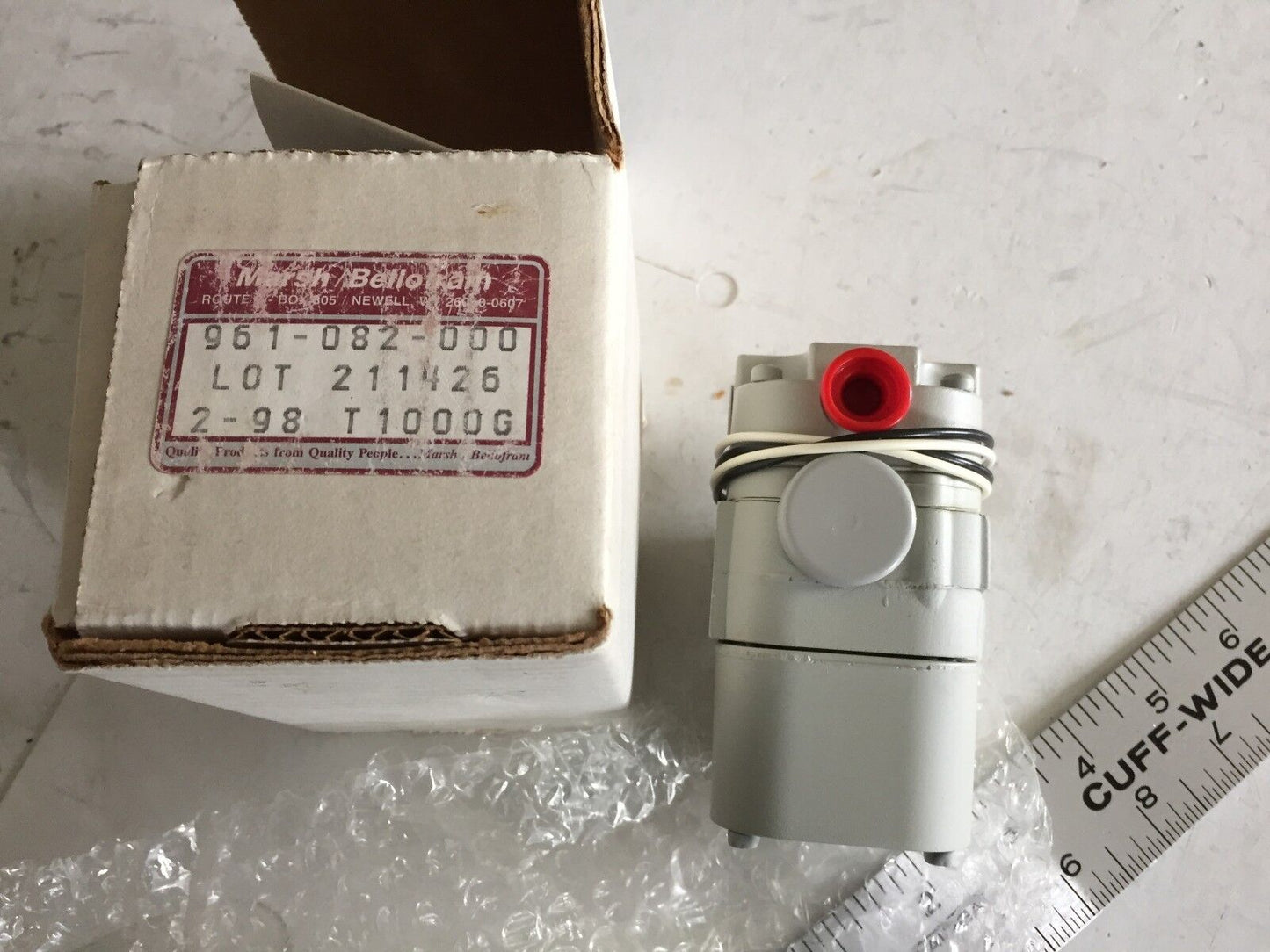 New Bellofram 961-082-000,T-1000 Motor Marsh Transducer 1000E/P,Sm