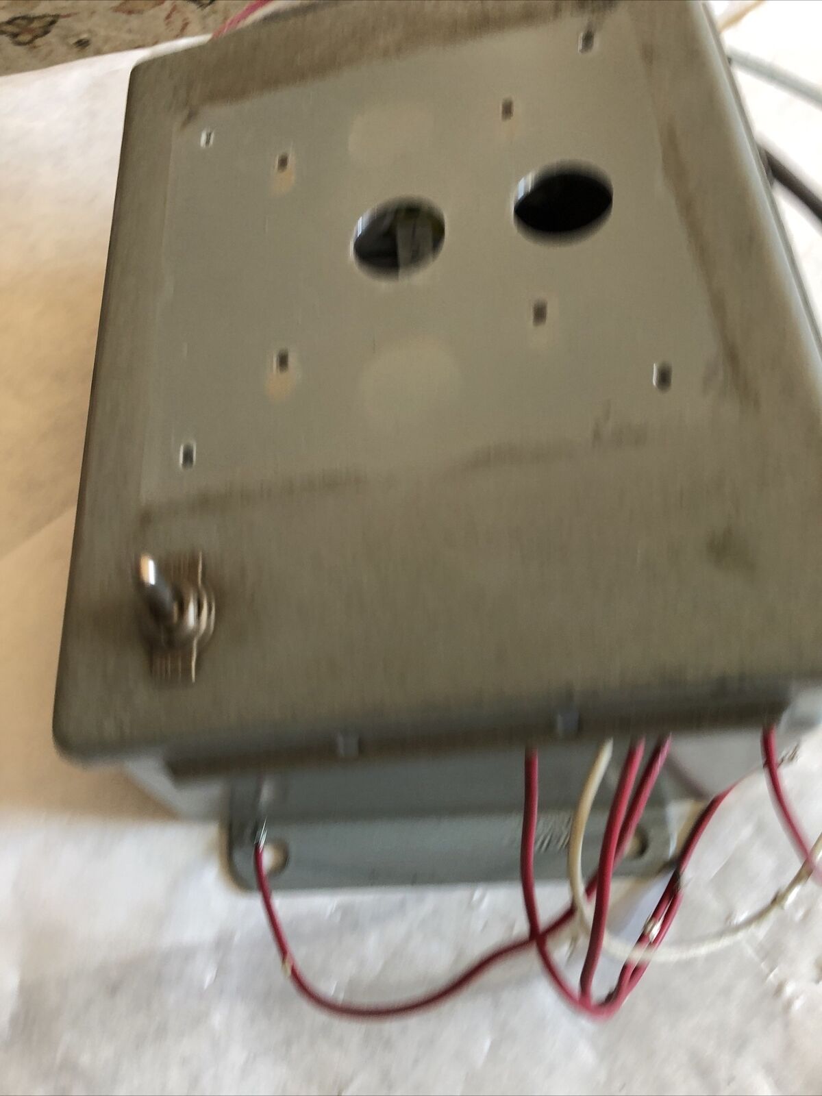 Hoffman A-806Chqr Electrical Enclosure, Honeywell A806chqr Controller,Bs