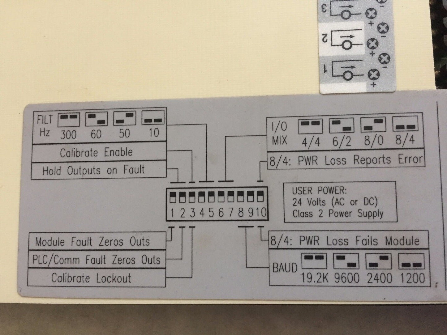 Siemens 505-7012 Texas Instruments Plc Module 8In In/Out Analog 505,5057012,De