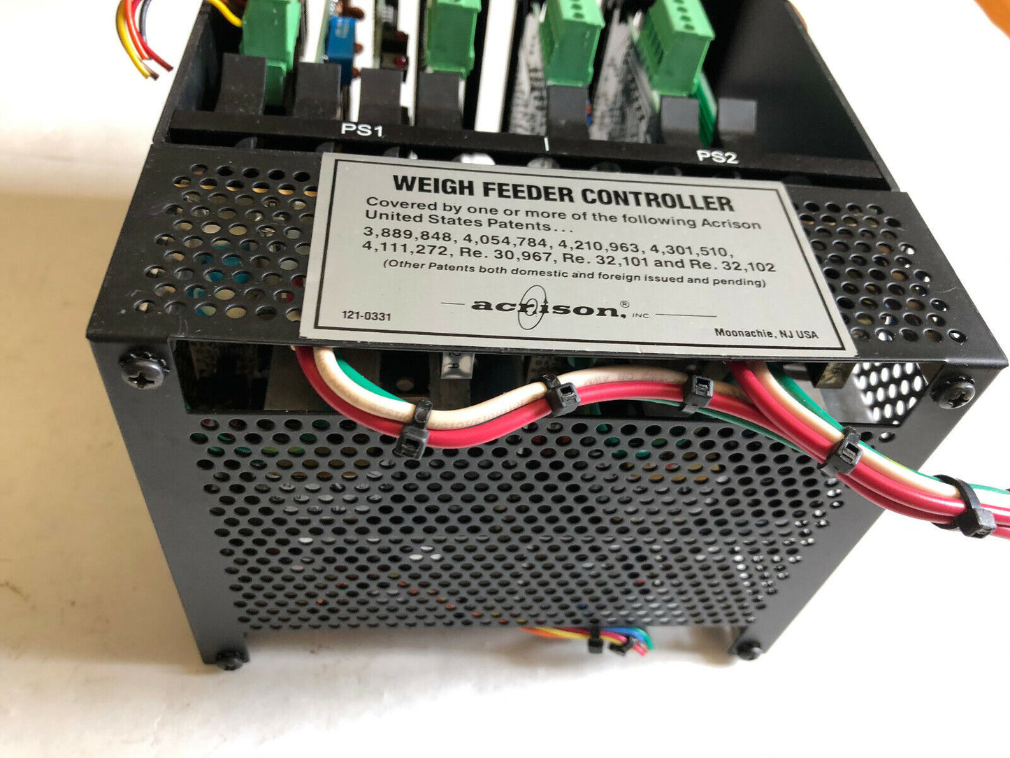 Acrison 115-0932,Net,Pnt,1-Aout-2,1-Cpu-2 Weight Feed Controller Rack,Ch