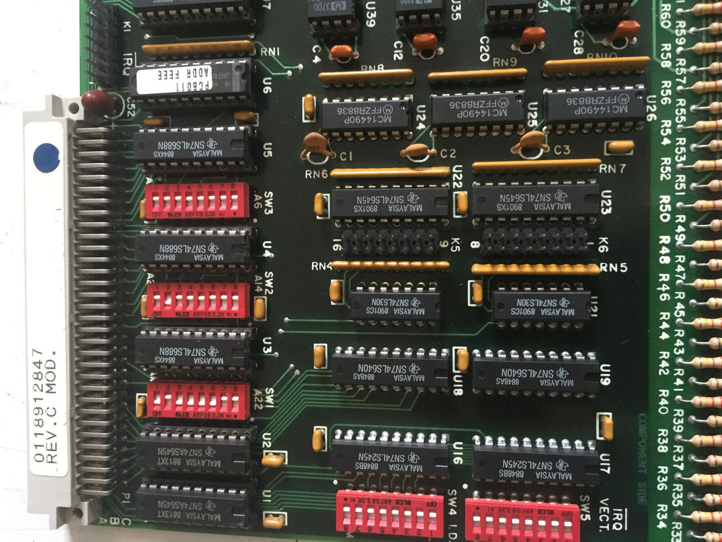 Isi Robotics Pc011c,I.S.I. Pc011c Aci Input Module ,Ed,Ej