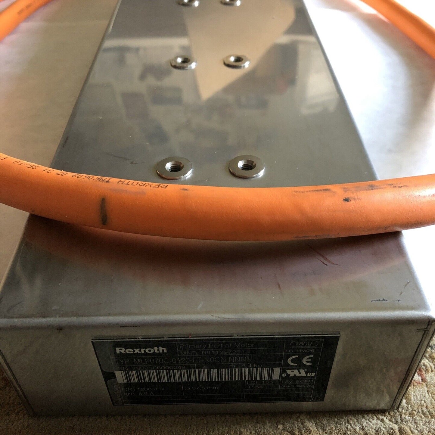 New Rexroth Mlp070c-0120-Ft-N0cn-Nnnn Linear,R911297291,Magnetic Motor Plates,Be