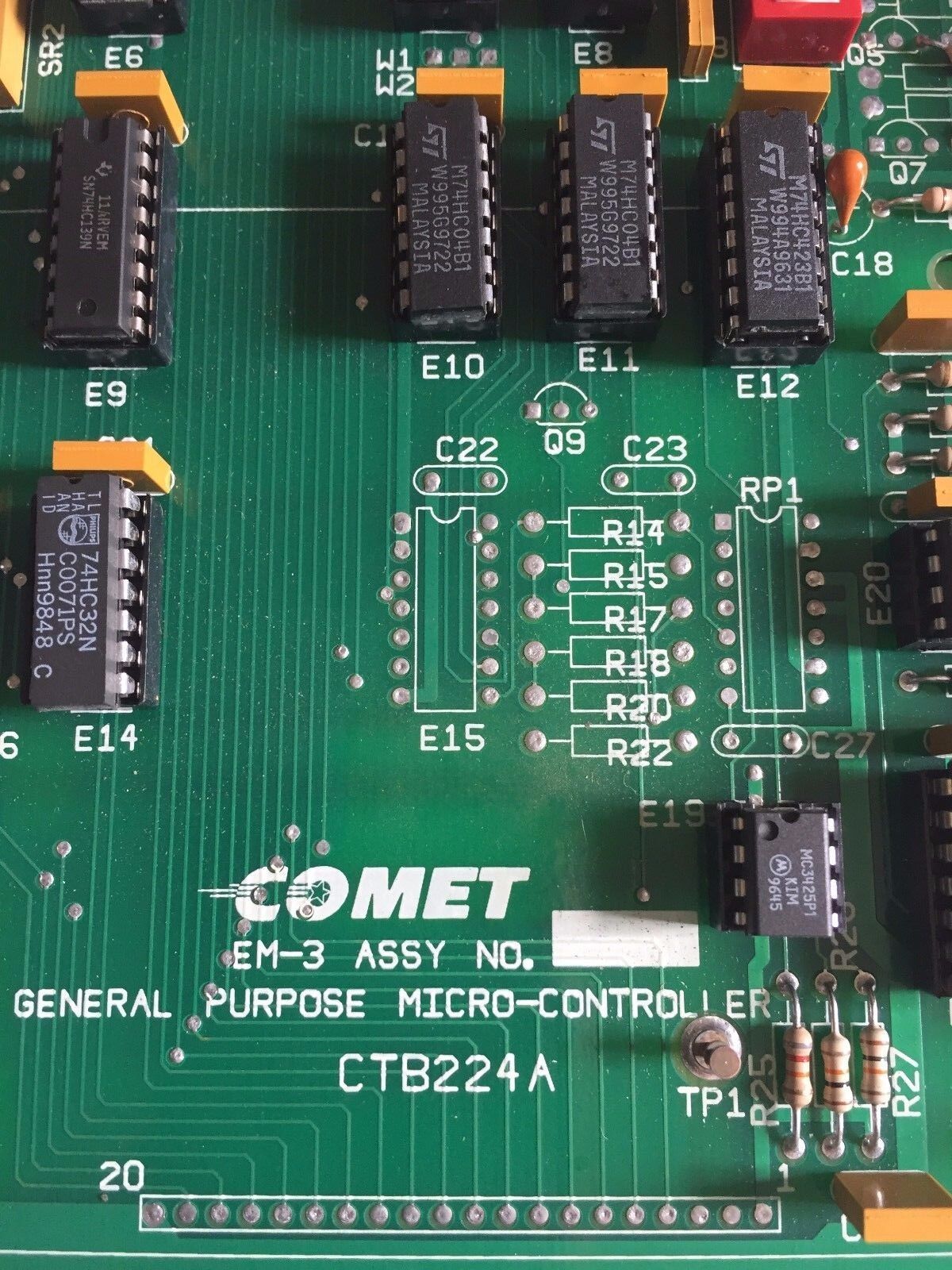 Comet Ctb224a,Comet Em-3 General Purpose Micro Controller ,Ed
