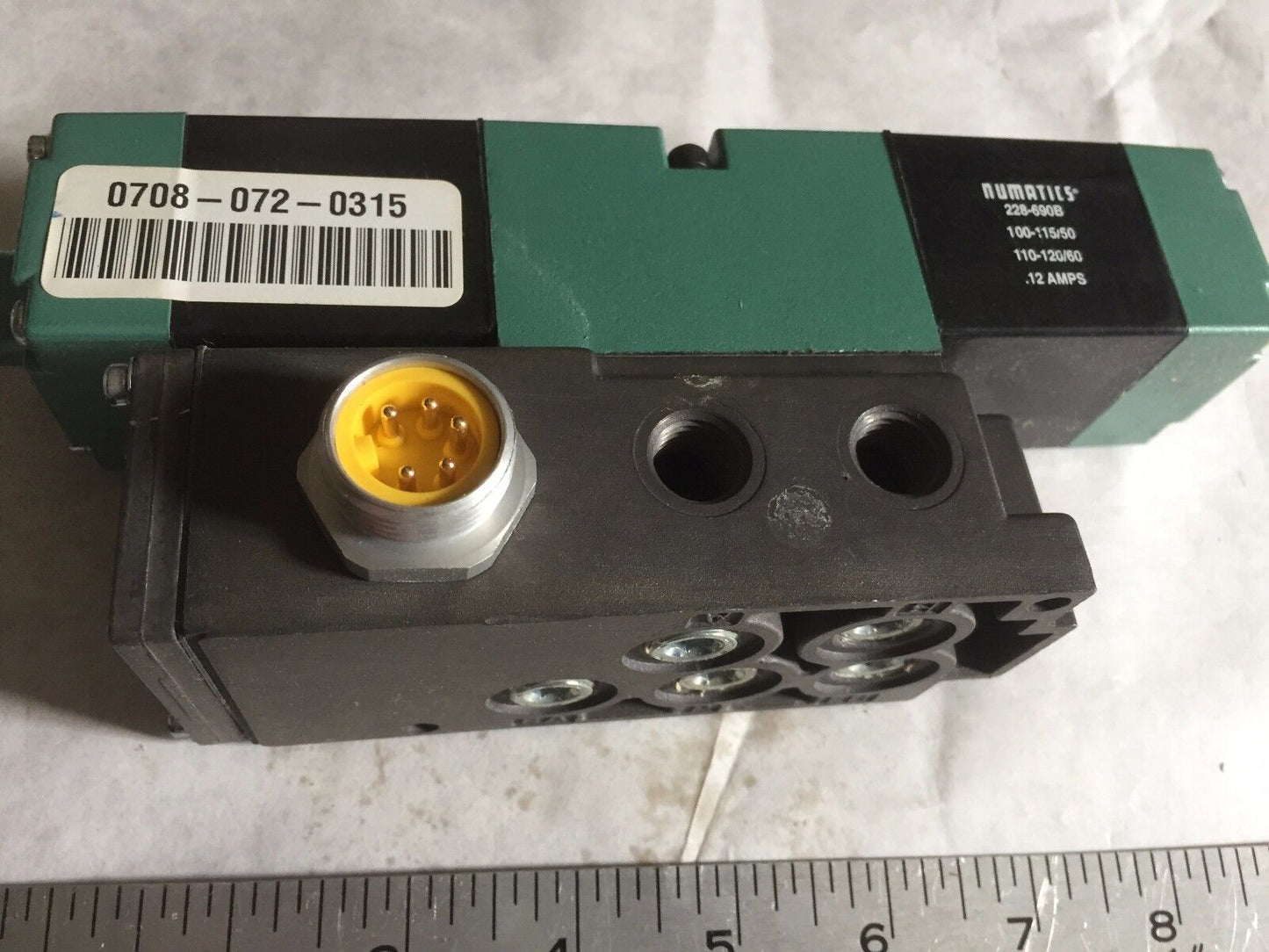 New Numatics 152Ss432k015w30,Numatics 228-690B Pneumatic Solenoid Valve ,Ak