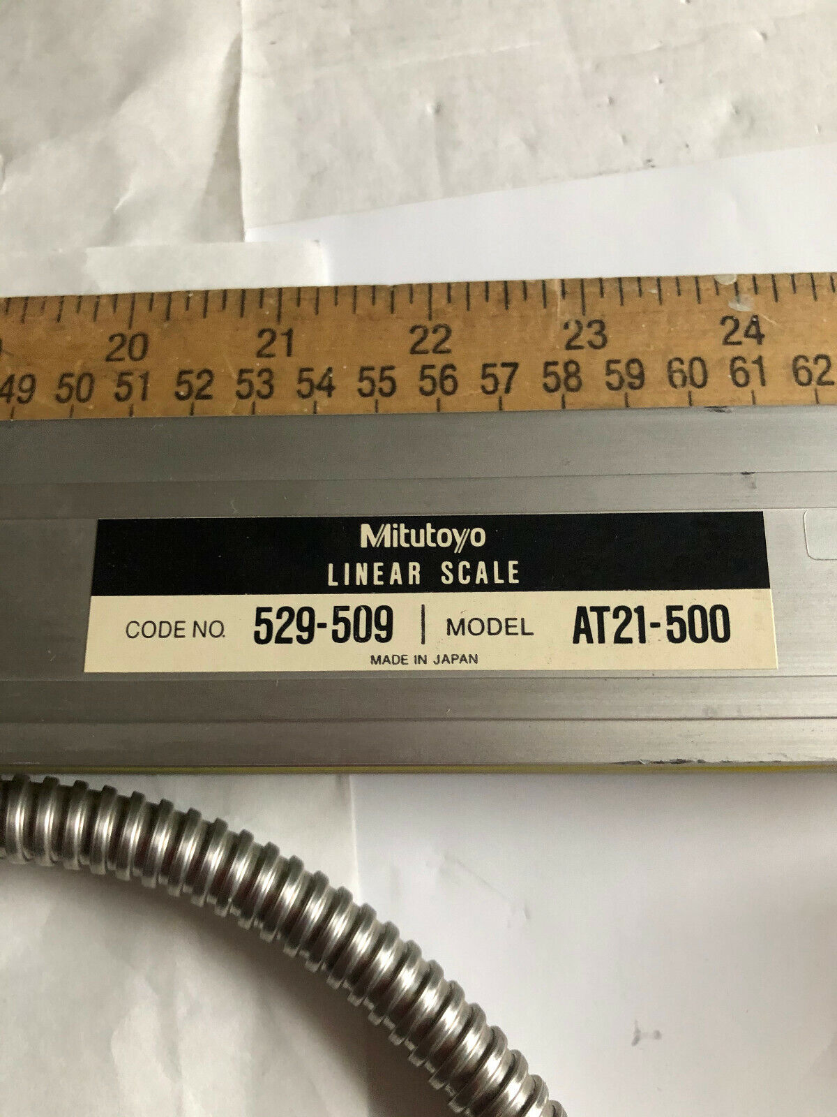 New Mitutoyo At21-500 Linear Scale 529-509,Mitutoyo At21 500,Ba