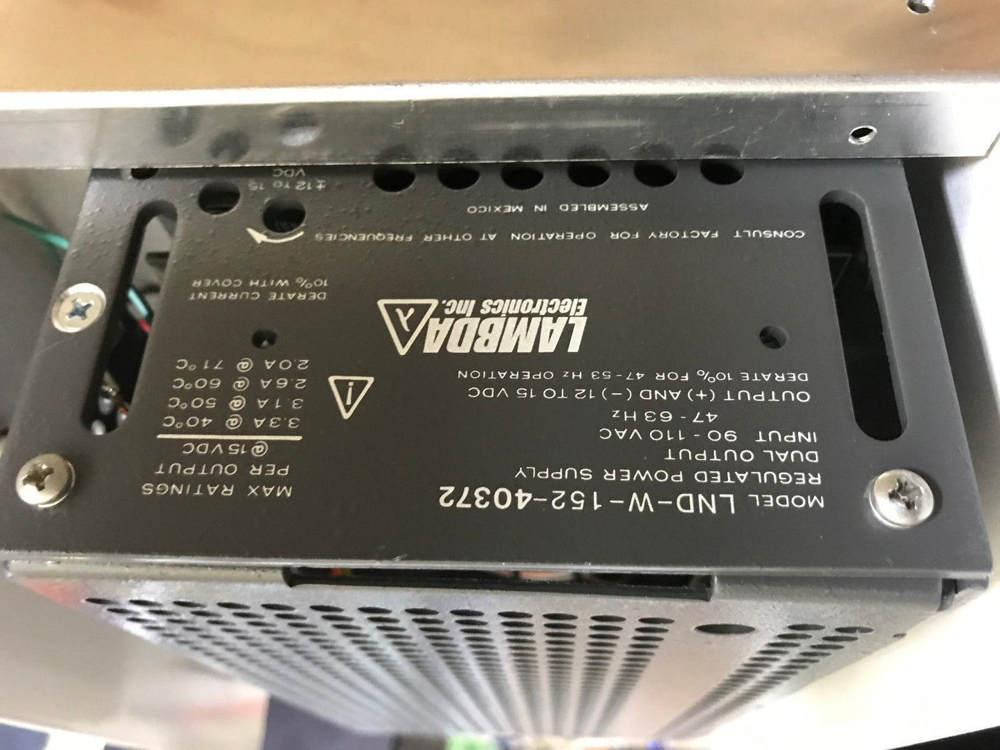 Lambda Lnd-W-152-40372 ,Dc Power Supply With Lambda Lnd-W-152-40372,Sb