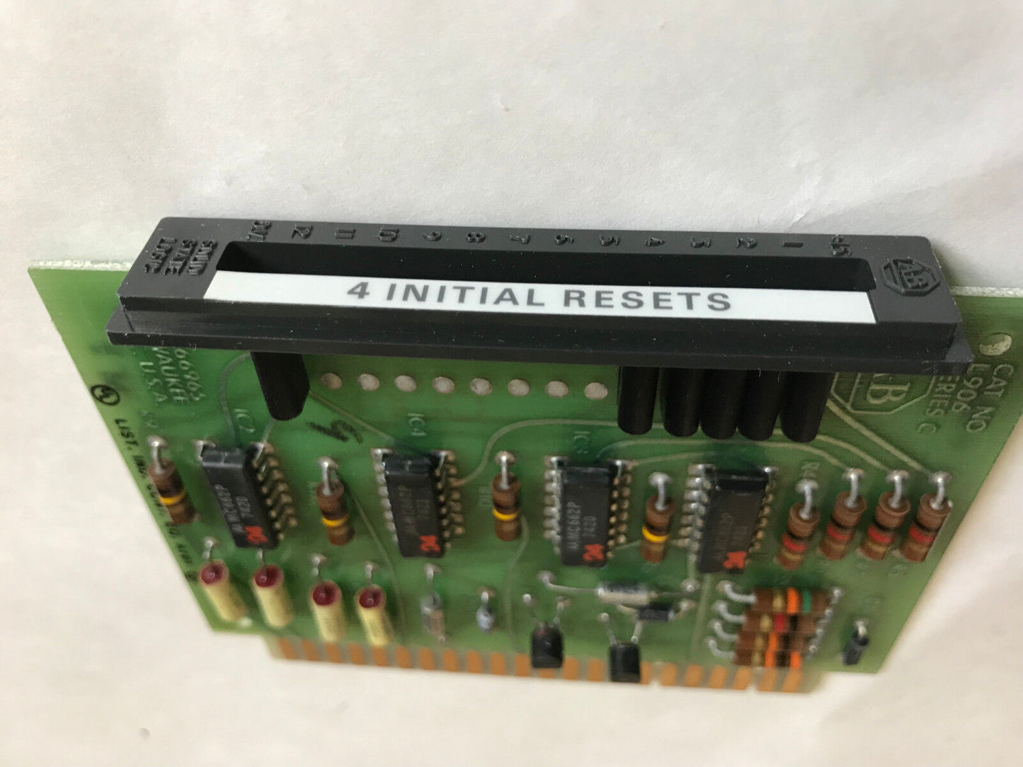 Allen Bradley L906 X-466965,E-16102, Reset Module 4 Initial 1720-L906,Et