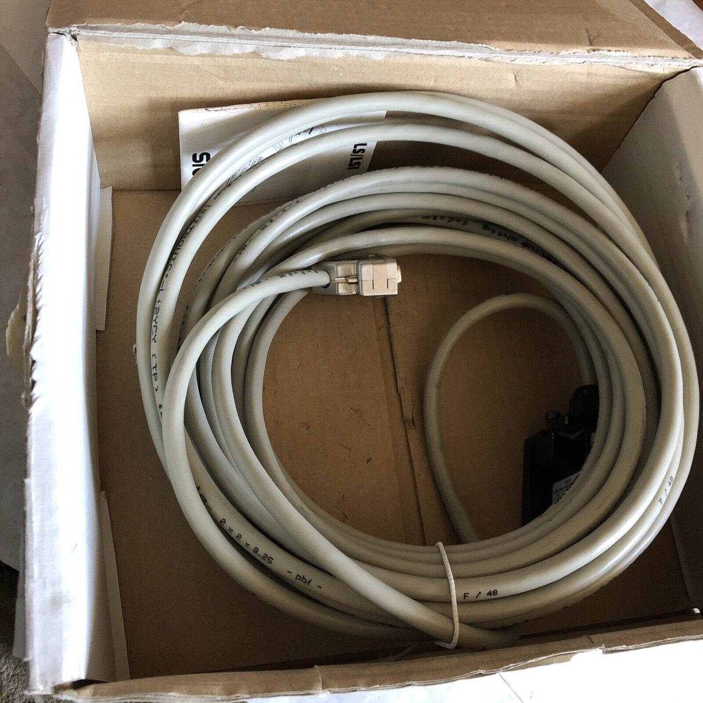New Sick 7027720,Pls To Sli Cable 10M Rs-232 Rs-422,4031580,Sensor,L12ycy,Aj