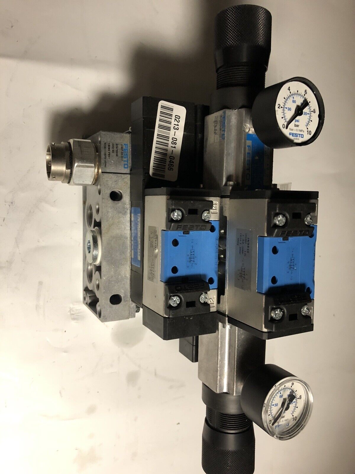 Festo Valve Assembly Vimp-04-D-1,Muh-Zp-D-1-24G,Lr-Zp-A/B-D-1,J-5/2-D-1C,Gage,Ev