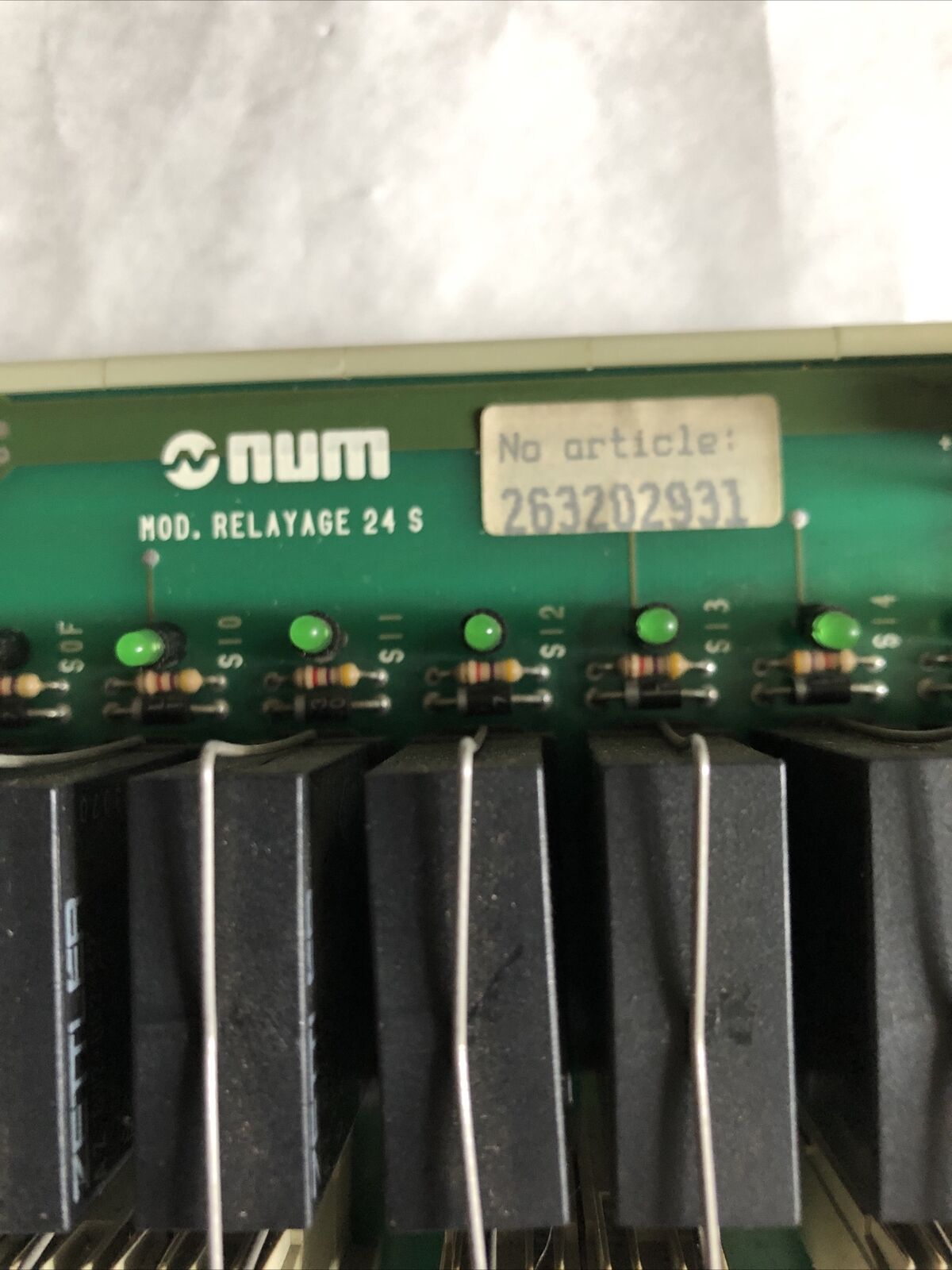 Num 263202931 Relayage 24 S Relay Output Module 24 S ,Num 263202931 24S,Eg