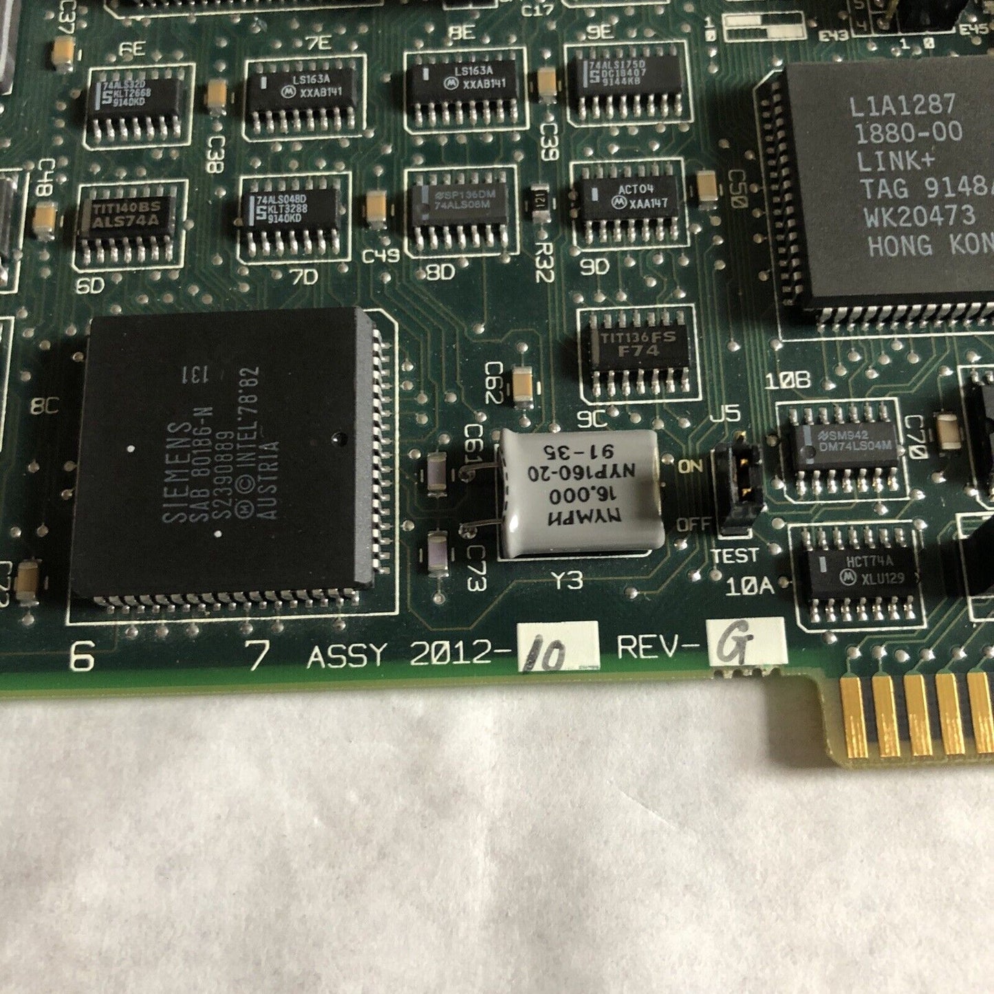 3Com 2012-10 Rev G,Revi,Rev J,3Com Setherlink Plus,Square D 8010 Type Sfi-610,Ee